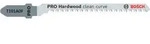 Bosch PRO Hardwood clean curve T101AOF Stichs&auml;geblatt 83 mm 3-tlg. - 2608636225