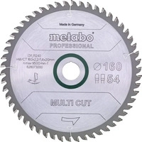 Kreiss&auml;geblatt multi cut professional HW/CT D160xB2,2x20mm 54Z. FZ/TZ