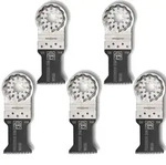 Fein 5x E-Cut Precision BIM-S&auml;geblatt Starlock 35 mm - 63502205230