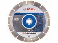 Bosch 2608602601, Bosch Diamanttrennscheibe Standard for Stone 230x22,23x2,3x10 mm