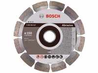 Bosch 2608602617, Bosch Diamanttrennscheibe Standard for Abrasive 150x22,23x2x10 mm