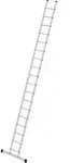 G&uuml;nzburger Steigtechnik Sprossen-Anlegeleiter mit Standard-Traverse 18 Sprossen -