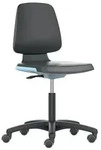 interstuhl Arbeitsdrehstuhl Labsit Rollen Sitzschale blau - 9123-2000-3277