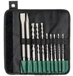 Bohrer-/Mei&szlig;elsatz SDS-plus 10tlg. Rolltasche Metabo
