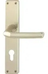 HOPPE Langschildgarnitur Birm.1117/202SP Alu.F2 PZ 72mm DIN L/R - 2533986