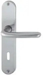 HOPPE Langschildgarnitur Cardiff E1850Z/302 VA F69 OB 72mm DIN L/R - 2423656