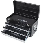 KS TOOLS Werkzeugtruhe mit 3 Schubladen-schwarz, L508xH255xB303mm - 801.0003