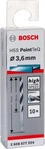 Bosch 2608577204, Bosch 10x HSS PointTeQ DIN 338 3,6 x 39 x 70 mm - 2608577204