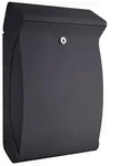 BURG-W&Auml;CHTER Briefkasten Swing 4906 Ant H.419mm B.271mm T.129mm anth.Ku.DIN C4 -