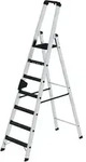 G&uuml;nzburger Steigtechnik Stufen-Stehleiter 250 kg einseitig begehbar mit clip-step