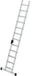 G&uuml;nzburger Steigtechnik Stufen-Anlegeleiter mit Standard-Traverse 12 Stufen - 040612