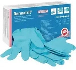 Honeywell 100x Einweghandschuhe Dermatril 740 blau Gr. 7 - 740/7