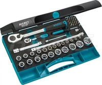 Hazet 953 HP, Hazet Steckschl&uuml;sselsatz 953 HP 44tlg. 1/4 + 1/2" SW 5-27 mm Anzahl
