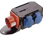 as Schwabe CEE-Adapter MIXO SAAR 1xCEE-Stecker 400V, 16 A, 5-polig - 60524