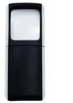 WEDO Lupe 2717501 4,7x11,8x1,4cm LED schwarz +Batterien