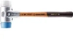 Halder SIMPLEX-Schonhammer mit Aluminiumgeh&auml;use und Holzstiel &Oslash; 60 mm TPE-soft /