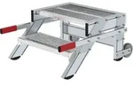 G&uuml;nzburger Steigtechnik Arbeitspodest fahrbar Stufenbreite 600 mm...