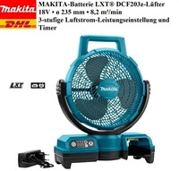 Makita DCF203Z, Makita DCF203Z Akku-L&uuml;fter 18V Solo