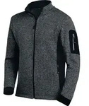 FHB Strick-Fleecejacke CHRISTOPH Gr&ouml;&szlig;e XL anthrazit / schwarz - 79595-1220-XL