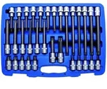 BGS 32tlg. Bit-Einsatz-Sortiment T-Profil 12,5 (1/2") - 5182