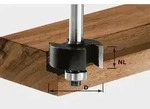 Festool Falzfr&auml;ser HW Schaft 8 mm HW S8 D31,7/NL 12,7 - 491022