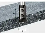 Festool Wendeplatten-B&uuml;ndigfr&auml;ser HW Schaft 12 mm HW S12 D21/30WM - 491120
