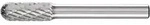 PFERD Fr&auml;sstift WRC &Oslash; 8 mm Kopfl&auml;nge 20 mm Schaft-&Oslash; 6 mm Verzahnung 3 PLUS -