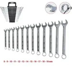 KS TOOLS Ringmaulschl&uuml;ssel-Satz abgewinkelt 12tlg. 8-19 mm - 517.0052