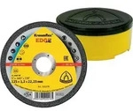 Trennscheibe EDGE D125x1,2mm ger.INOX Bohr.22,23mm KLINGSPOR