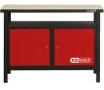 KS TOOLS Profi-Werkbank mit 2 T&uuml;ren, H840xB1200xT600mm - 865.0002