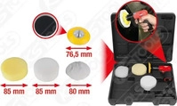 KS Tools 515.5120, KS TOOLS 1/4"" Mini-Druckluft-Polierer-Satz 5tlg. - 515.5120