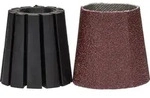 Bosch Aufnahmeschaft und Schleifh&uuml;lsen Set (konisch) 30 mm 80 f&uuml;r PRR 250 ES -