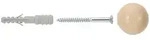 Fischer 5x T&uuml;rstopper TS 8 S schwarz - 060539
