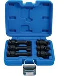 BGS Kraft-Bit-Einsatz-Satz Antrieb Innenvierkant 12,5 mm (1/2") Innenvielzahn (f&uuml;r