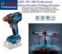 Bosch Akku-Drehschlagschrauber GDX 18V-200 Solo - 06019J2204