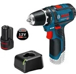 Bosch Akku-Bohrschrauber GSR 12V-15 / 1x 2,0 Ah Akku + Ladeger&auml;t