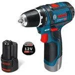 Bosch Akku-Bohrschrauber GSR 12V-15 / 1x 3,0 Ah Akku