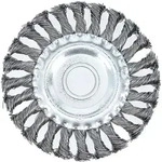 BGS Scheibenb&uuml;rste / Zopfrundb&uuml;rste &Oslash; 125 mm - 3986