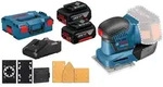 Bosch Akku-Schwingschleifer GSS 18V-10 / 2x 4,0 Ah Akku + Ladeger&auml;t inkl.