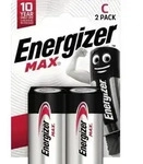 Energizer Batterie Max Alkaline E302306700 C/Baby/LR14 2 St./Pack.