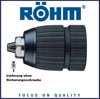 R&ouml;hm Schnellspannbohrfutter Spann-&Oslash; 1-10 mm - 1328319