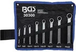 BGS Doppel-Ringschl&uuml;ssel-Satz extra flach SW 6-22 mm 8tlg. - 30300