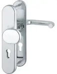 HOPPE Schutzgarnitur Paris 86G/3331/3310/138L Alu.F1 72mm 42-47mm - 3665913