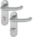 HOPPE Kurzschildgarnitur Paris E138/353KH VA F69 RWSK/OL rd Dr&uuml;ckergrt - 10721063