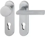 HOPPE Kurzschildgarnitur Ams.E58/353K/1400Z VA F69 PZ rd Wechselgrt - 3306187