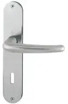 HOPPE Langschildgarnitur Den.E1310Z/302 VA F69 OB 72mm DIN L/R - 2820918