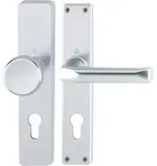 HOPPE Langschildgarnitur London 54/227/202SP/113 Alu. F1 PZ 72mm DIN L/R - 6271340