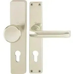 HOPPE Langschildgarnitur London 54/227/202SP/113 Alu. F2 PZ 72mm DIN L/R -...