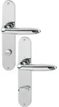 HOPPE Langschildgarnitur Verona M151/302 MS F49-R SK/OL 78mm DIN L/R - 2803755