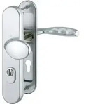 HOPPE Schutzgarnitur NY 76G/3332ZA/3410/1810H Alu.F1 72mm 42-47mm - 3664849